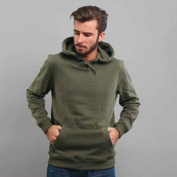 Mikina Urban Classics Basic Sweat Hoody Olive M