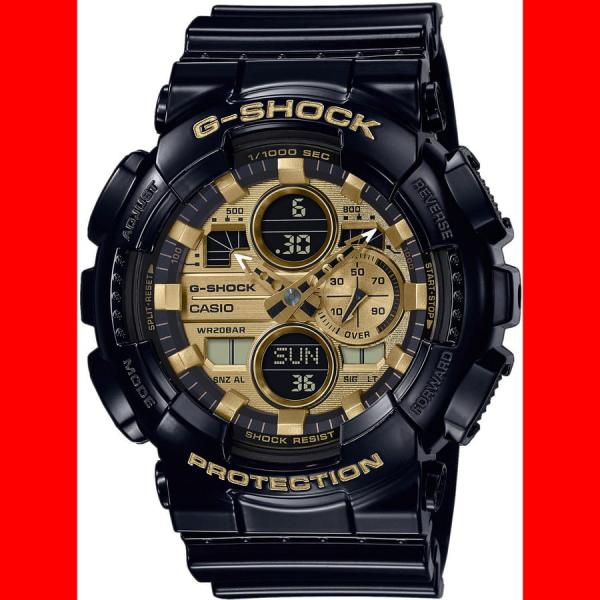 Casio G-Shock GA 140GB-1A1ER Black/ Gold