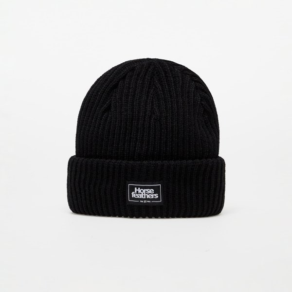 Čepice Horsefeathers Gaine Beanie Black Universal