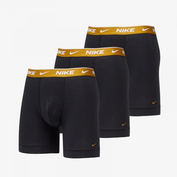 Boxerky Nike Dri-FIT Boxer Brief 3-Pack Black S