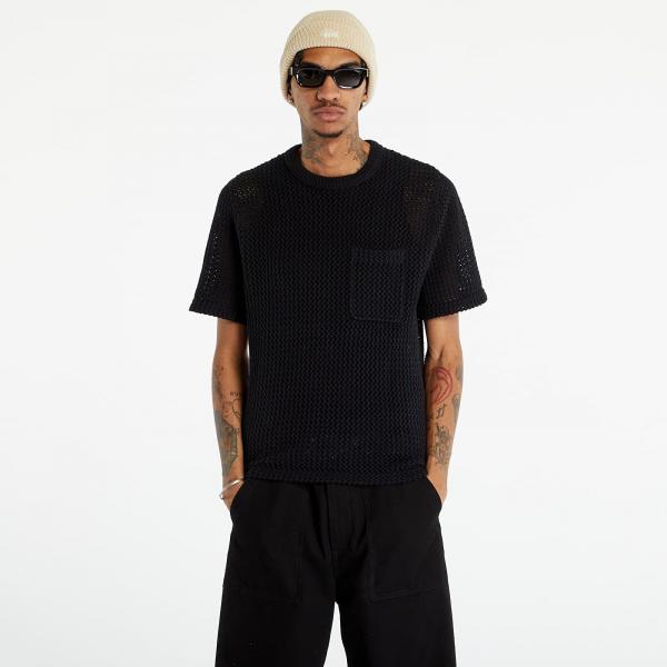 Stüssy O'Dyed Mesh Crew UNISEX Solid Black