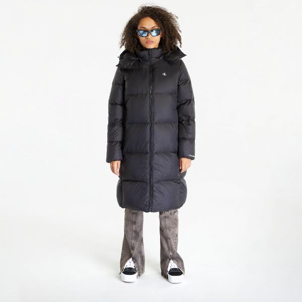 Bunda Calvin Klein Jeans Relax Down Puffer Coat Black M