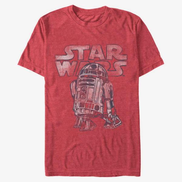 Queens Star Wars: Classic - Robot Life Vintage Heather Red