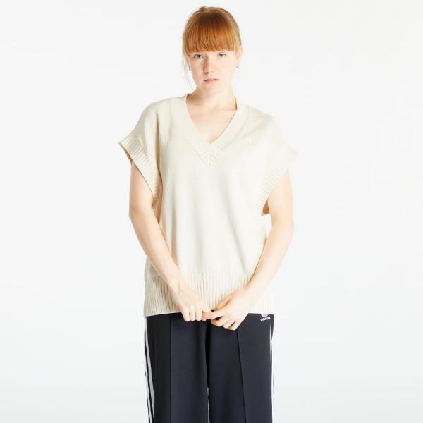 Vesta adidas Premium Essentials Knit Oversized Vest Wonder White M