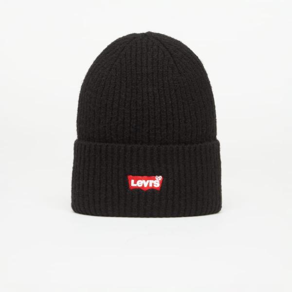 Kulich Levi's ® Essential Ribbed Batwing Beanie Black