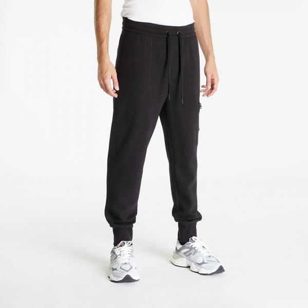 Tepláky Calvin Klein Jeans Badge Waffle Hwk Pants Black L