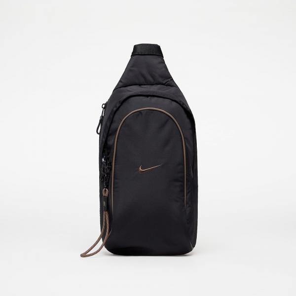 Ledvinka Nike Sportswear Essentials Sling Bag Black/ Black/ Ironstone 8 l