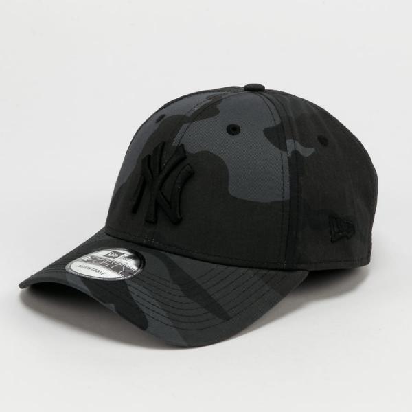 Kšiltovka New Era 940 MLB League Essential NY C/O camo tmavě šedá / černá