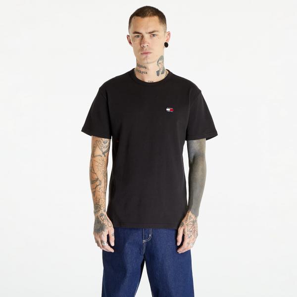 Tričko Tommy Jeans Classic Badge Short Sleeve Tee Black M