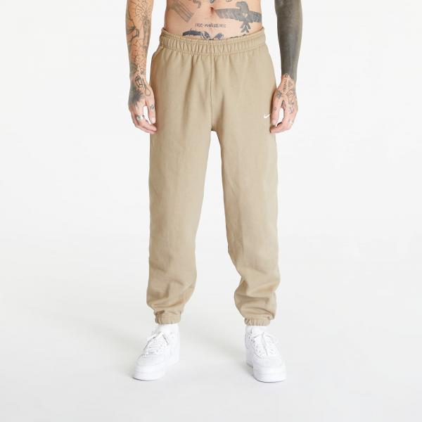 Tepláky Nike "Made in the USA" Men's Fleece Pants Khaki/ White XS