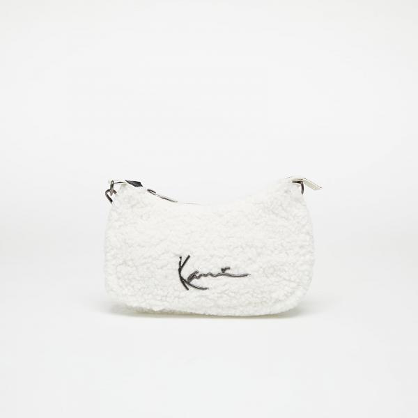 Karl Kani Signature Teddy Hand Bag Cream