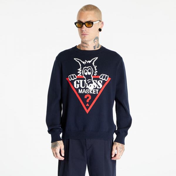 Svetr GUESS x Market Sweater Uniform Blue XL
