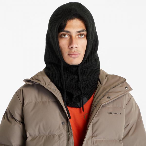 Čepice Urban Classics Heavy Knit Balaclava Black Universal