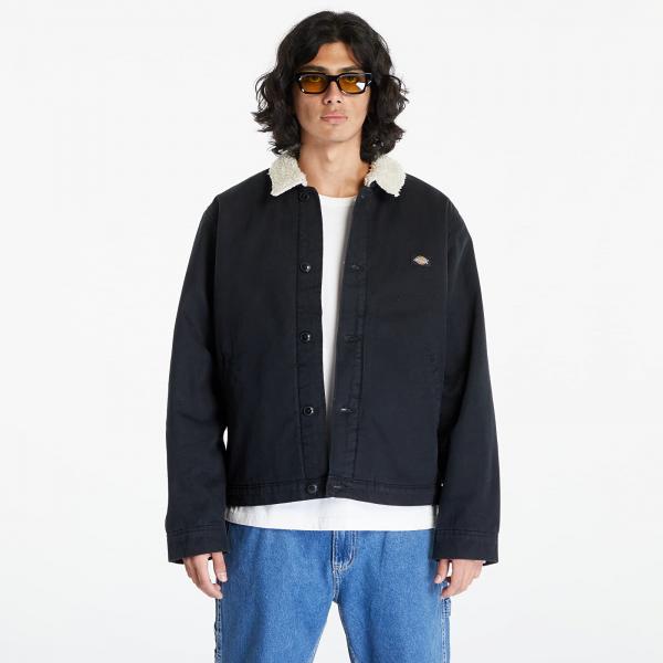 Bunda Dickies Duck Canvas Deck Jacket Stone Washed Black L