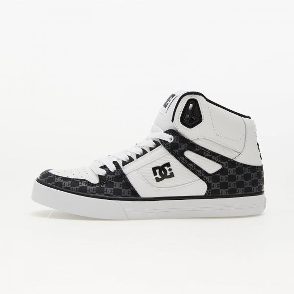 Tenisky DC Pure High-Top Wc Black/ White Monogram EUR 42