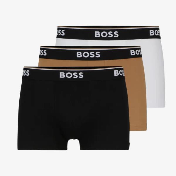 Boxerky Hugo Boss Trunk 3-Pack Power Multicolor S
