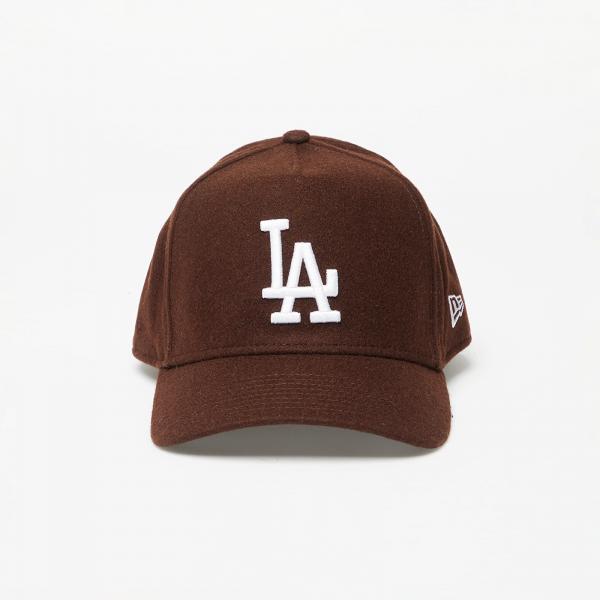 Kšiltovka New Era Los Angeles Dodgers Melton Wool A-Frame Trucker Cap Nfl Brown Suede/ White Universal