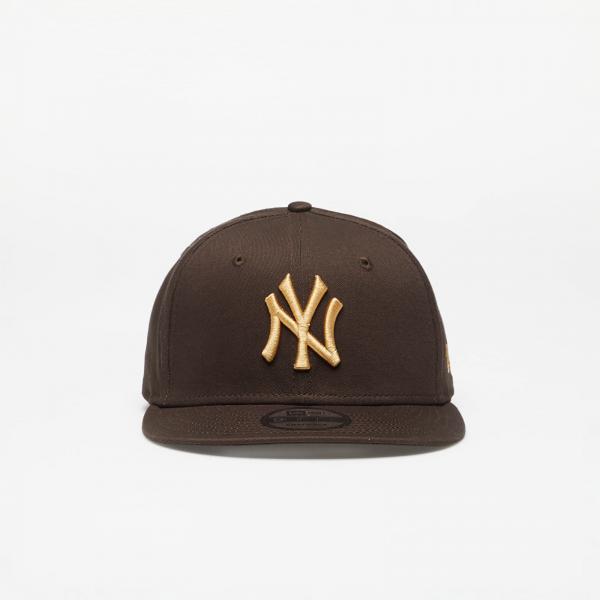 Kšiltovka New Era New York Yankees League Essential 9FIFTY Snapback Cap Nfl Brown Suede/ Bronze S-M