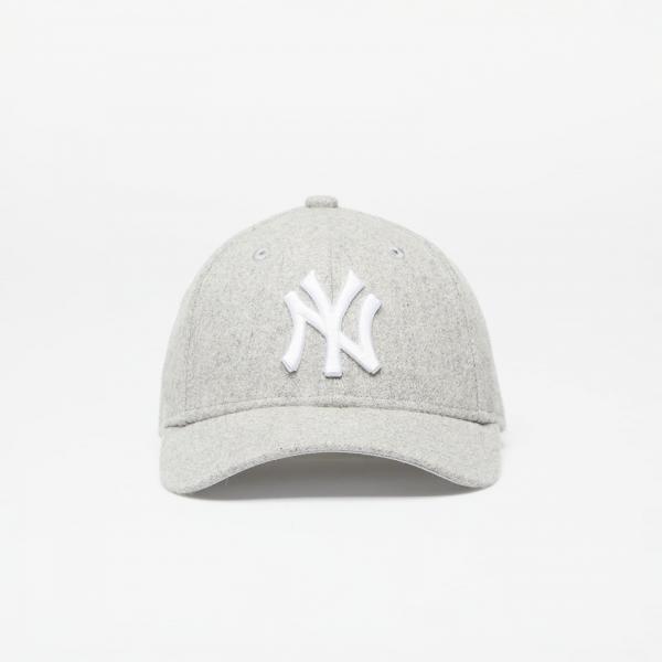 New Era New York Yankees Wool Womens 9FORTY Adjustable Cap Gray/ Optic White