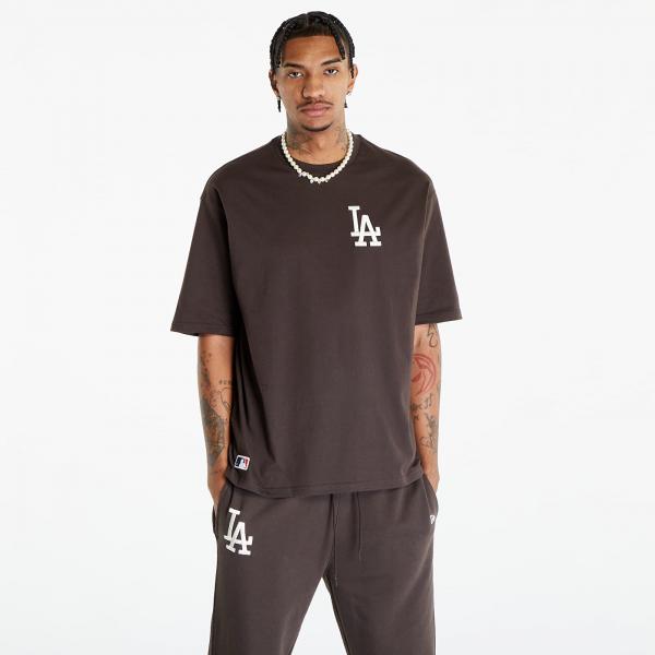 New Era MLB League Essentials Lc Os Tee Los Angeles Dodgers Nfl Brown Suede/ Off White