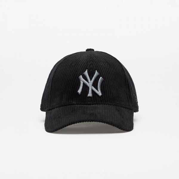 New Era New York Yankees Wide Cord 9FORTY Adjustable Cap Black/ Pearl Grey