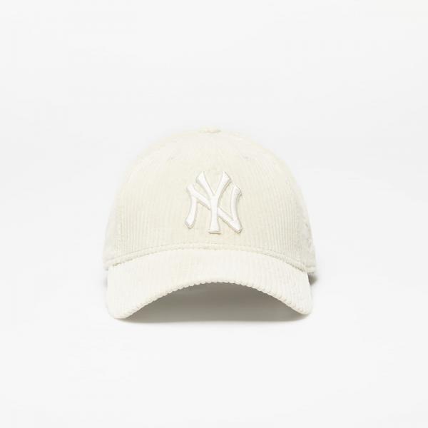 New Era New York Yankees Wide Cord 9FORTY Adjustable Cap Stone/ White