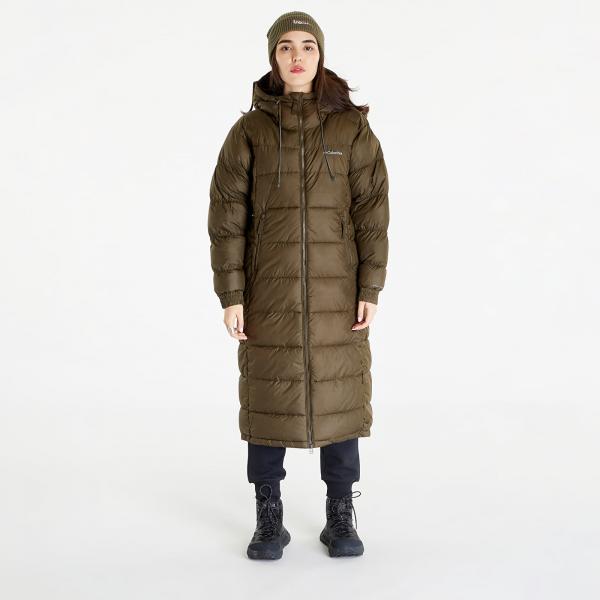 Bunda Columbia Pike Lake™ II Long Puffer Jacket Olive Green M