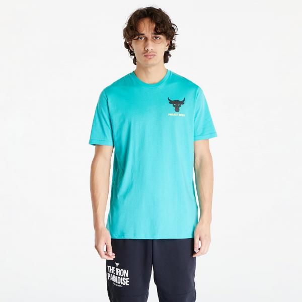 Tričko Under Armour Project Rock LC Brahma Short-Sleeve T-Shirt Neptune/ Black S