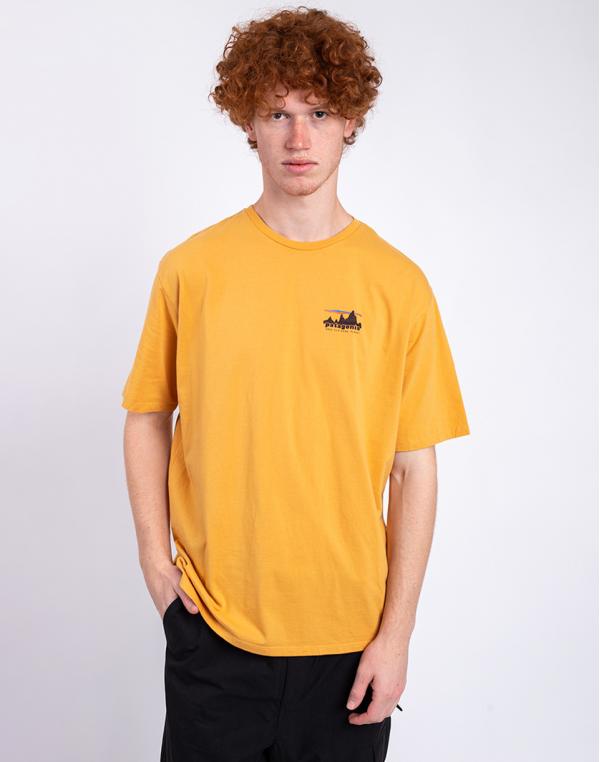 Tričko Patagonia M's '73 Skyline Organic T-Shirt Dried Mango