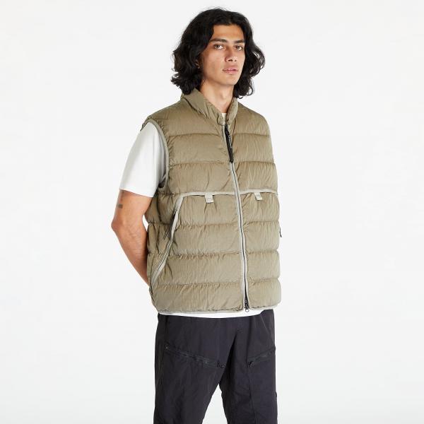 C.P. Company Eco-Chrome R Down Vest Silver Sage