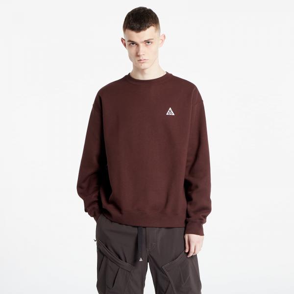 Mikina Nike ACG Therma-FIT Fleece Crew Earth/ Black/ Summit White S