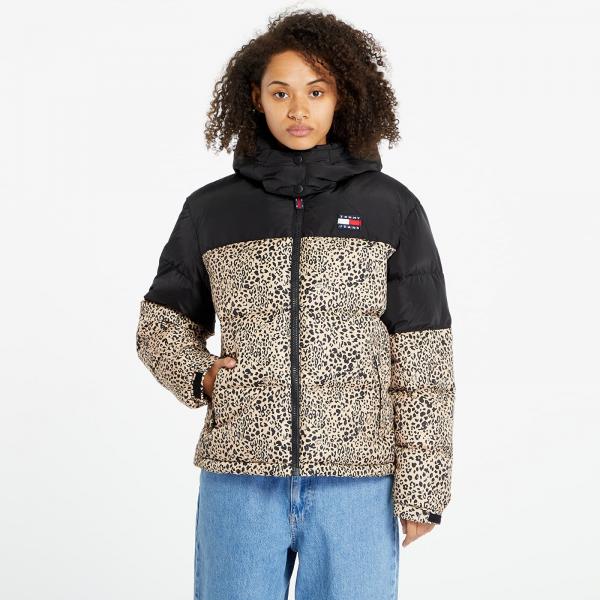 Bunda Tommy Jeans Leo Alaska Puffer Beige XS