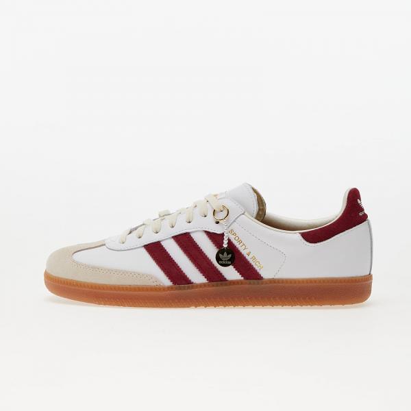 adidas x Sporty&Rich Samba Og Ftw White/ Core Burgundy/ Core White