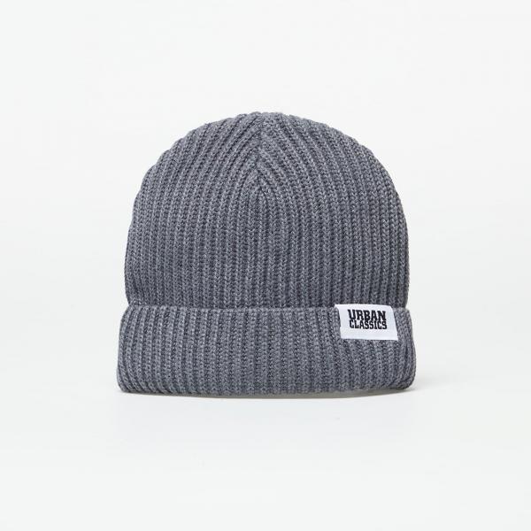 Urban Classics Recycled Yarn Fisherman Beanie Asphalt