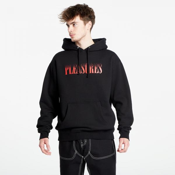 Mikina PLEASURES Crumble Hoodie Black S