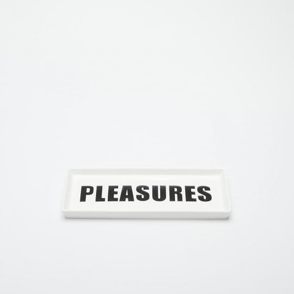 PLEASURES Pleasures Ceramic Tray White Universal