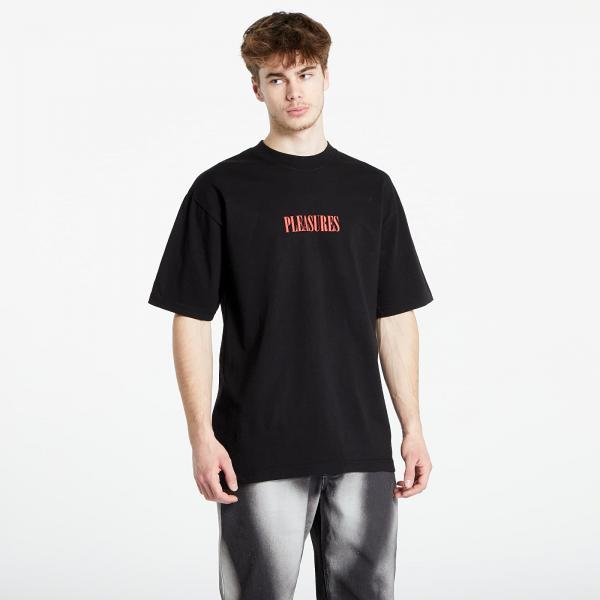 Tričko PLEASURES Couch T-Shirt Black S