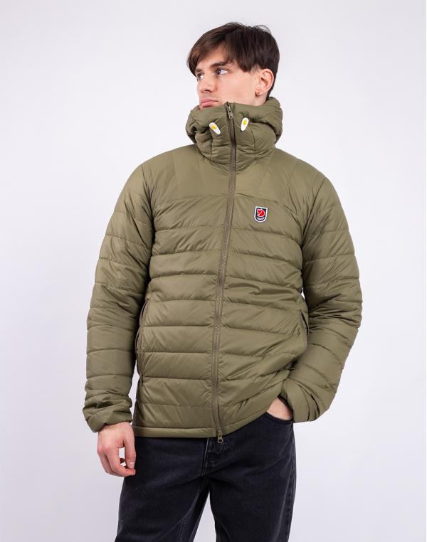 Fjällräven Expedition Pack Down Hoodie M 620-161 Green-Mustard S