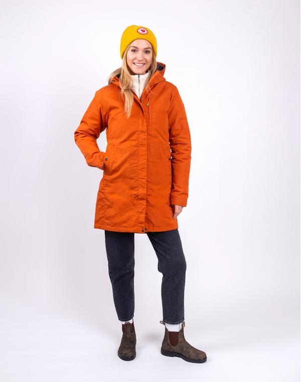 Fjällräven Kiruna Padded Parka W 243 Terracotta Brown XS