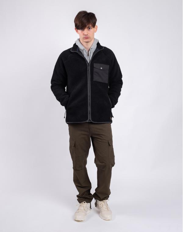 Fjällräven Vardag Pile Fleece M 550-030 Black-Dark Grey S