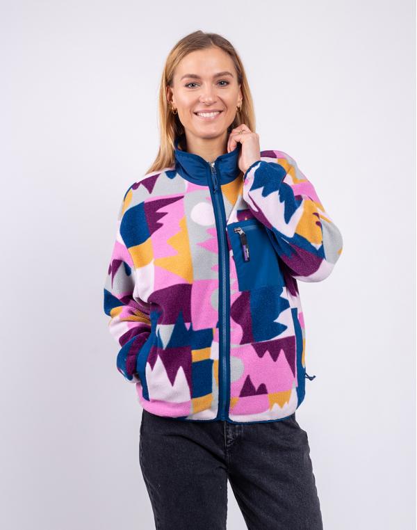 Patagonia W's Synch Jacket Frontera: Marble Pink XS