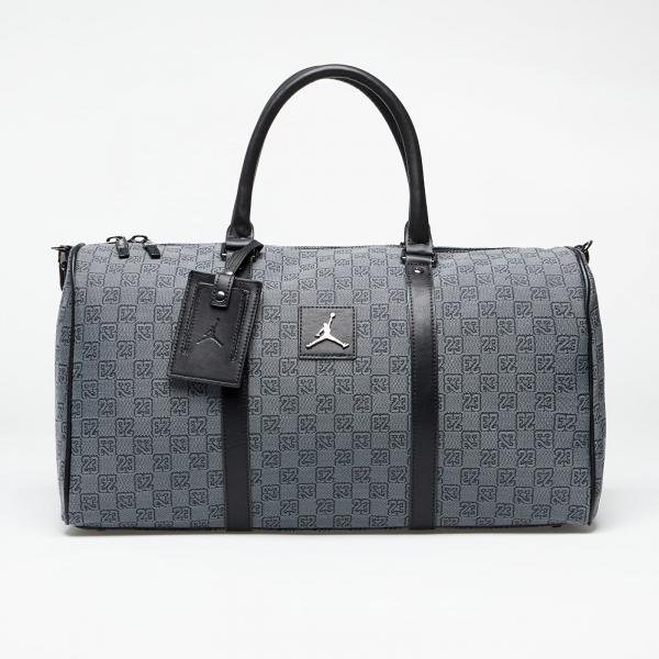 Jordan Monogram Duffle Bag Dark Smoke Grey/ Black