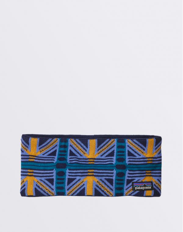 Patagonia Powder Town Headband Snow Beam: Pale Periwinkle