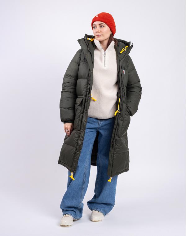 Fjällräven Expedition Long Down Parka W 662 Deep Forest XS
