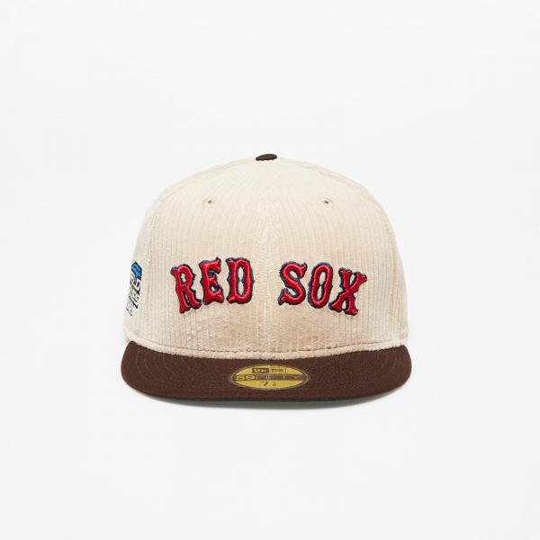 Kšiltovka New Era Boston Red Sox 59FIFTY Fall Cord Fitted Cap Brown 7 3/8