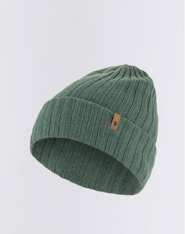 Fjällräven Directional Rib Beanie 614 Patina Green