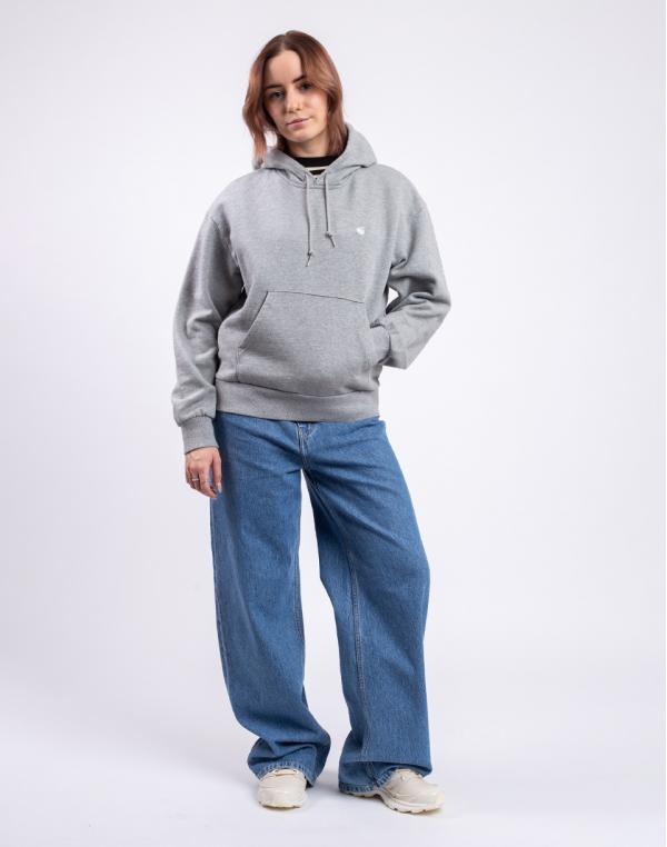 Carhartt WIP W' Hooded Casey Sweatshirt Grey Heather / Silver XS