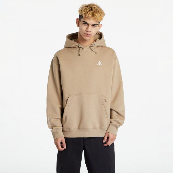 Mikina Nike ACG Therma-FIT Fleece Pullover Hoodie UNISEX Khaki/ Summit White/ Summit White L