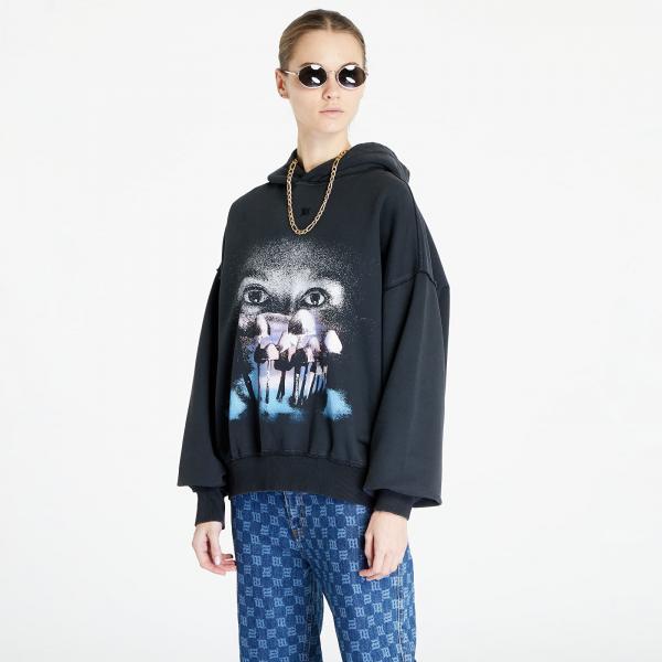 Mikina MISBHV Mush Hoodie UNISEX Washed Black S