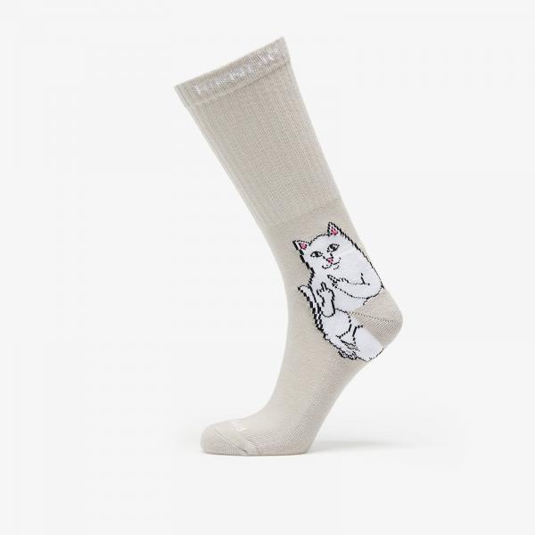 RIPNDIP Lord Nermal Socks Warm Gray